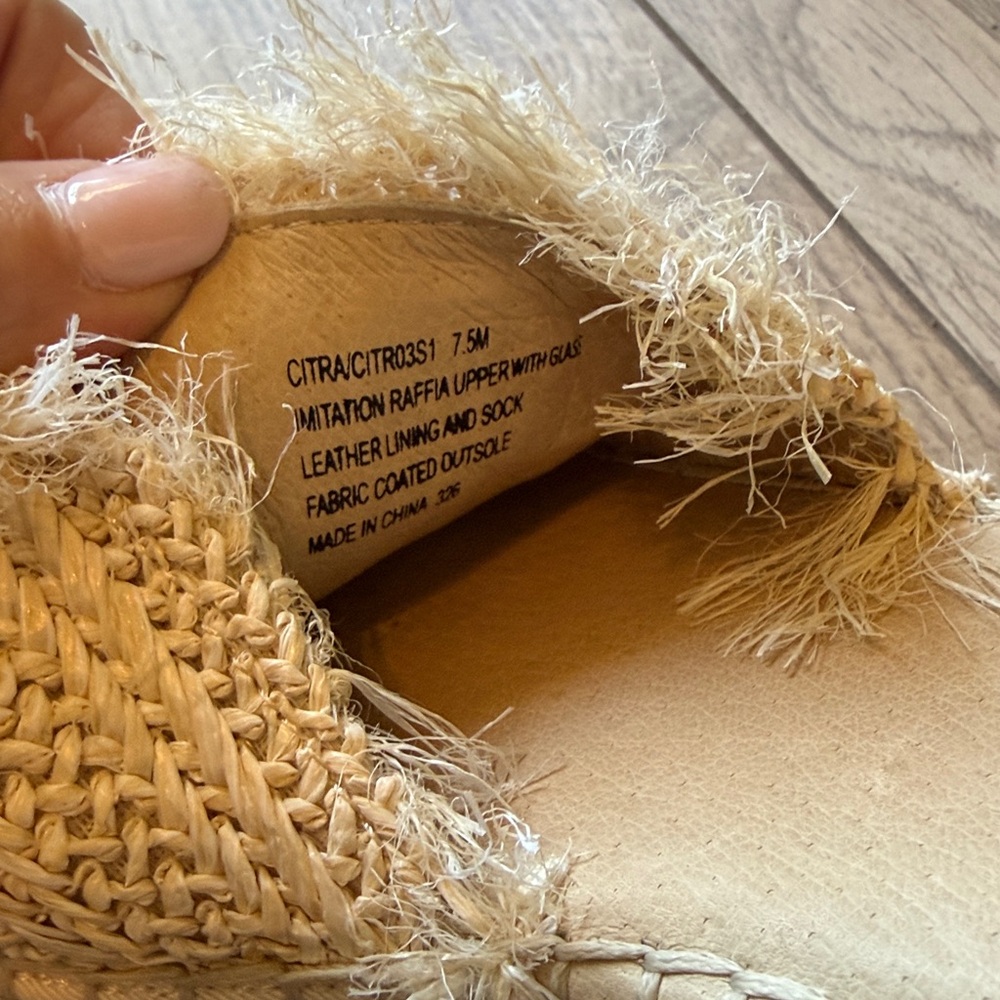 Steve Madden Citra Natural Raffia - Picture 5 of 8